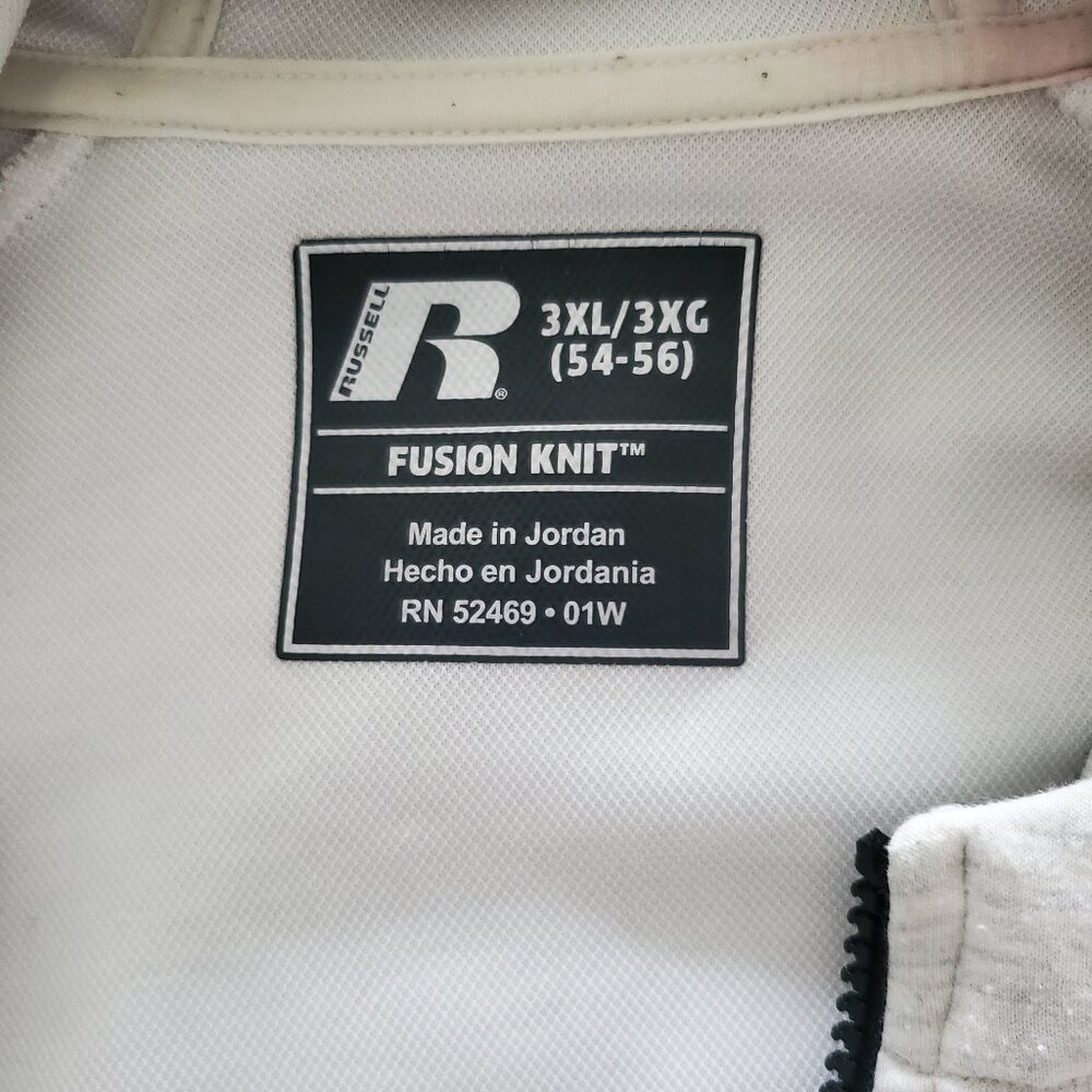 Russell Athletic Big&Tall Fusion Knit Zip Hoodie Men's Size 3XL - Picture 3 of 9
